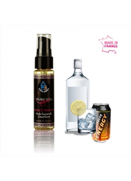 Huile chauffante – Vodka Energy - L’HUILE DE LA TENTATION – by Voulez-Vous…